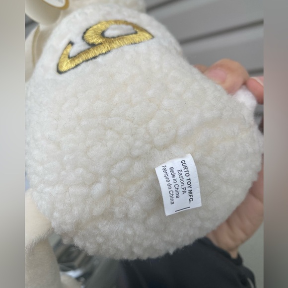 Vintage Serta TRUMP Home No. #9 Gold Sheep Plush - Picture 9 of 9